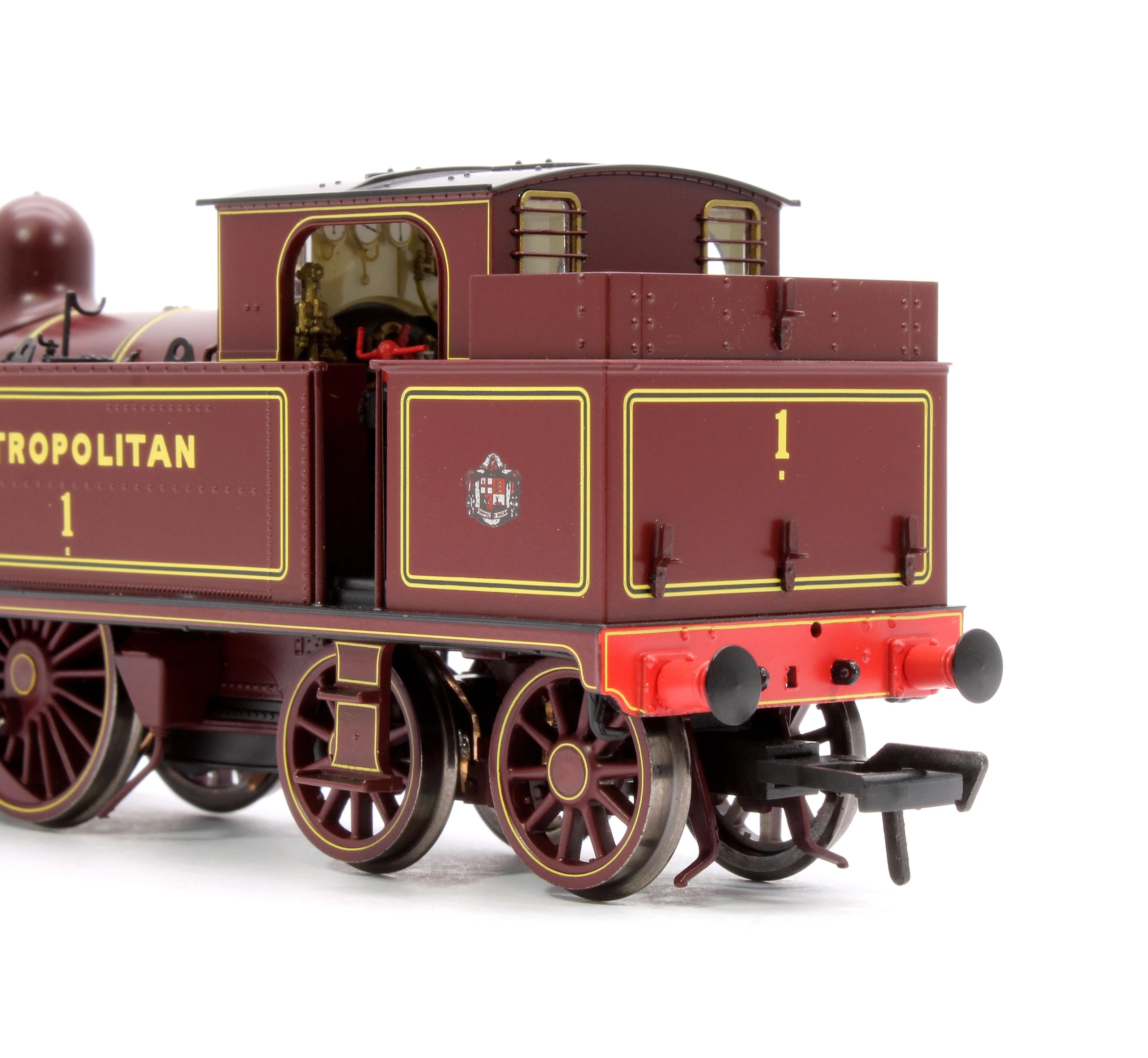909504 Metropolitan Railway E Class No. 1 0-4-4T - 2013-2020 Condition - Steam Tank Locomotive - DCC Sound Fitted - Image 8