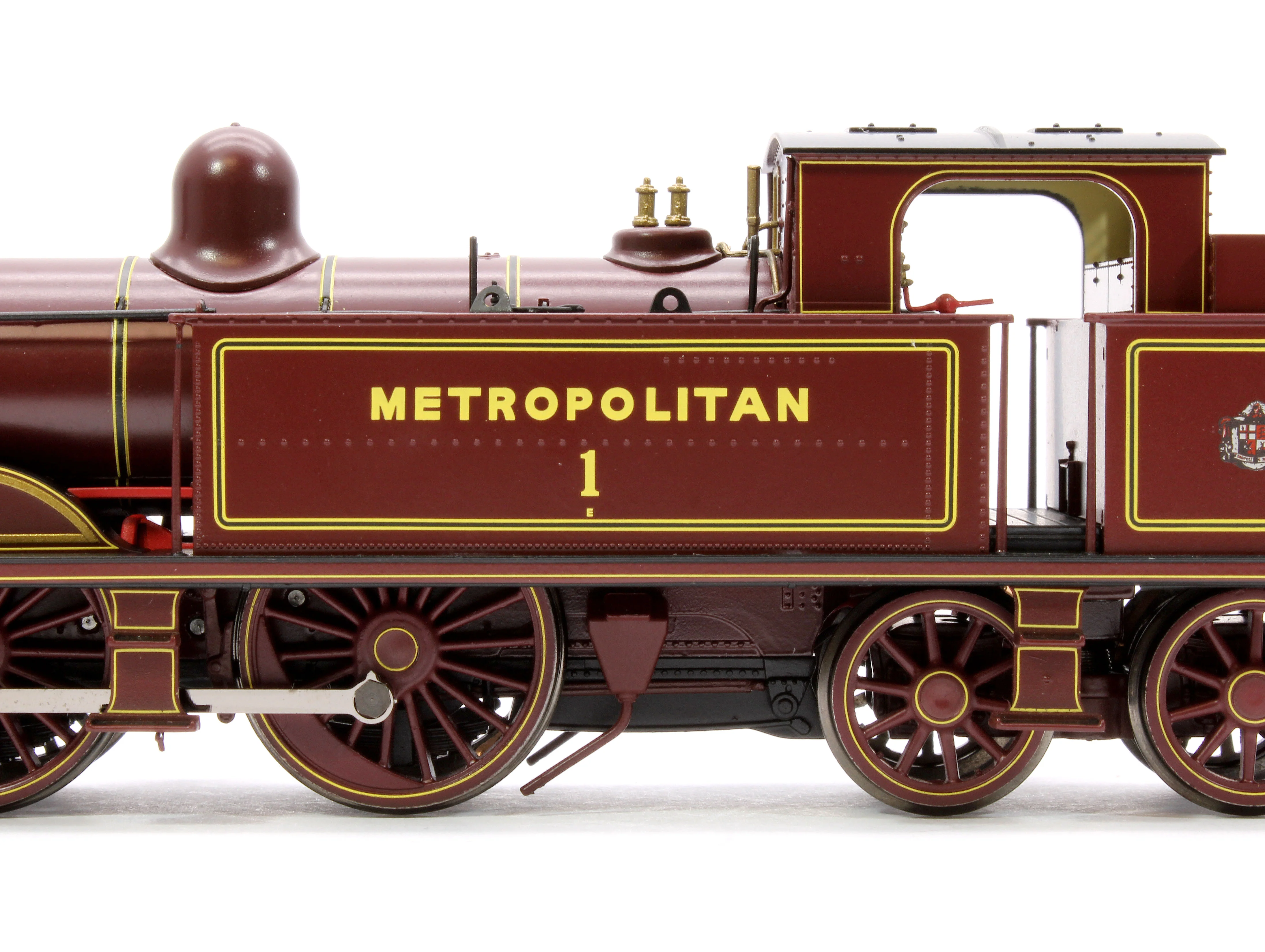 909504 Metropolitan Railway E Class No. 1 0-4-4T - 2013-2020 Condition - Steam Tank Locomotive - DCC Sound Fitted - Image 9