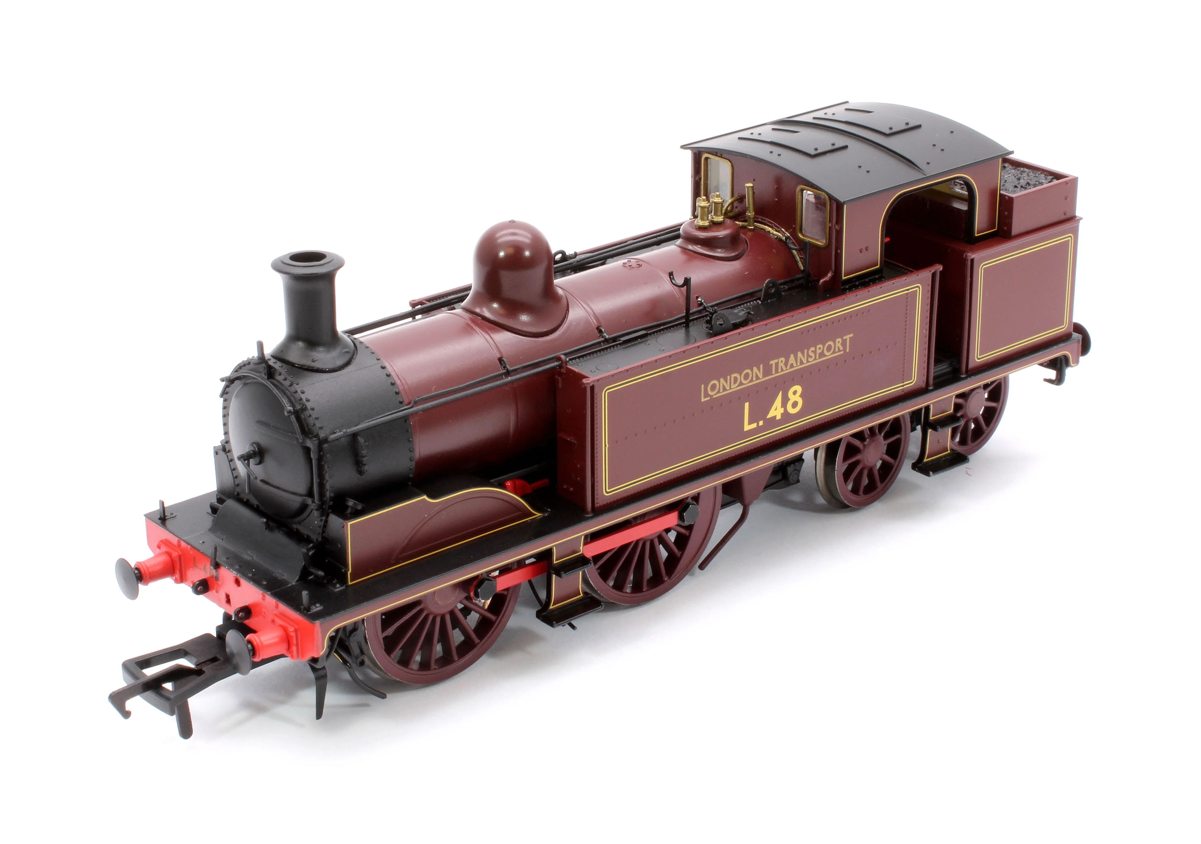 909502 Metropolitan Railway E Class No. 1 0-4-4T No. L48, London Transport Lined Maroon - Steam Tank Locomotive - DCC Sound Fitted - Image 10