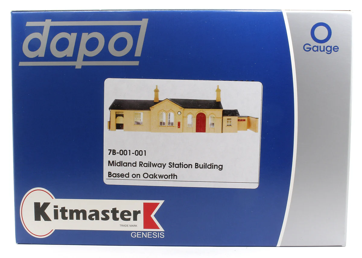 7B-001-001 Kitmaster Genesis - Midland Railway Station Building Kit - Image 3