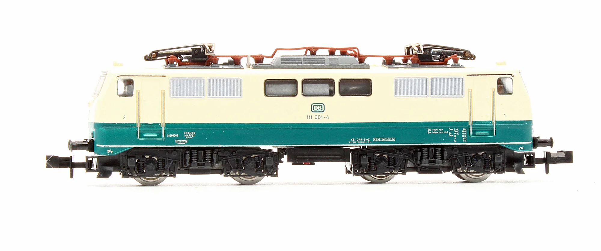2062 Pre-Owned DB BR 111 001-4 Electric Locomotive - Image 3