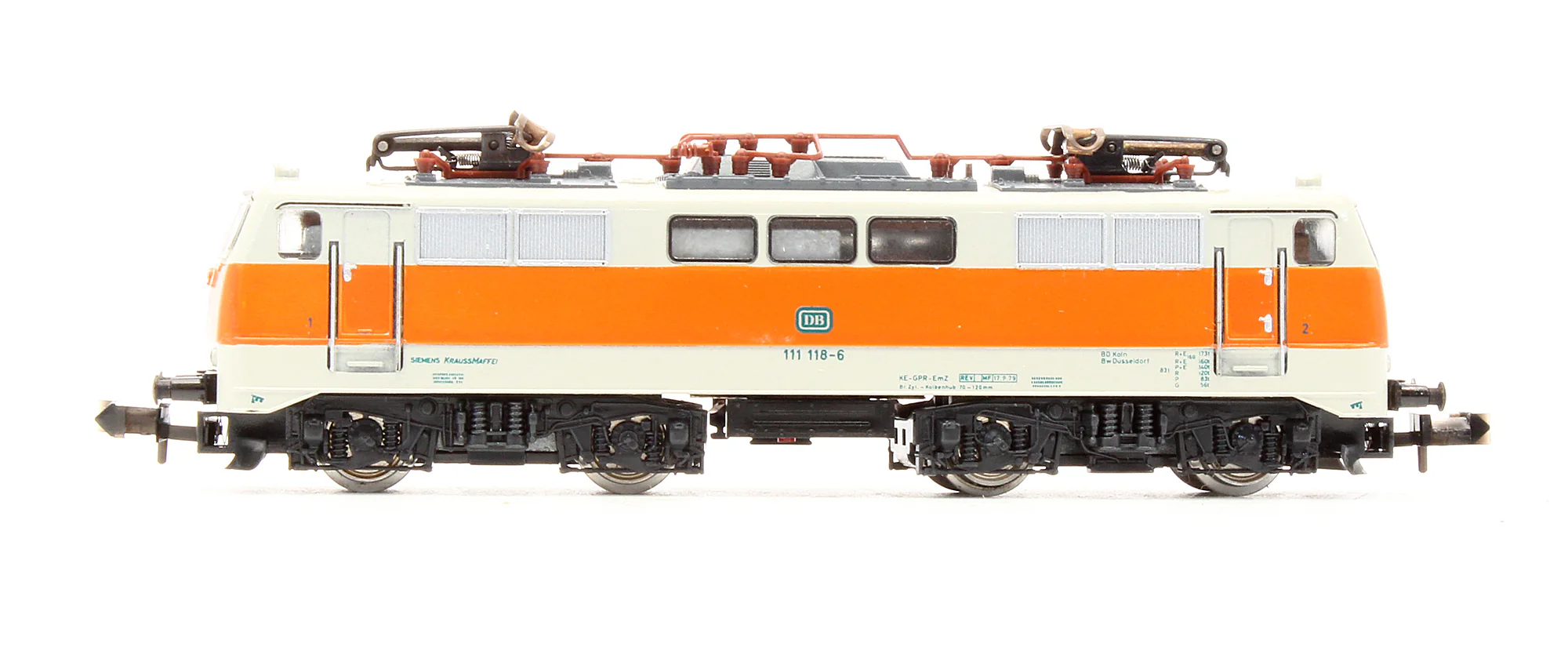 2972 Pre-Owned DB BR 111 118-6 Electric Locomotive - Image 3