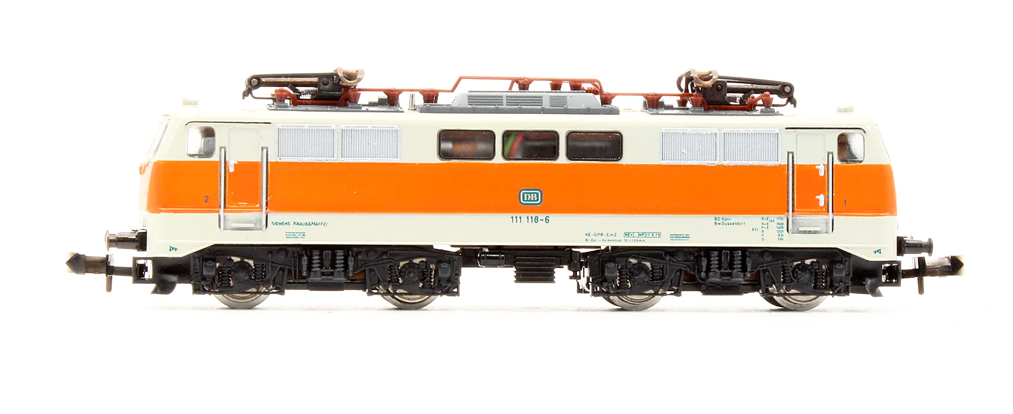 2972 Pre-Owned DB BR 111 118-6 Electric Locomotive - Image 4