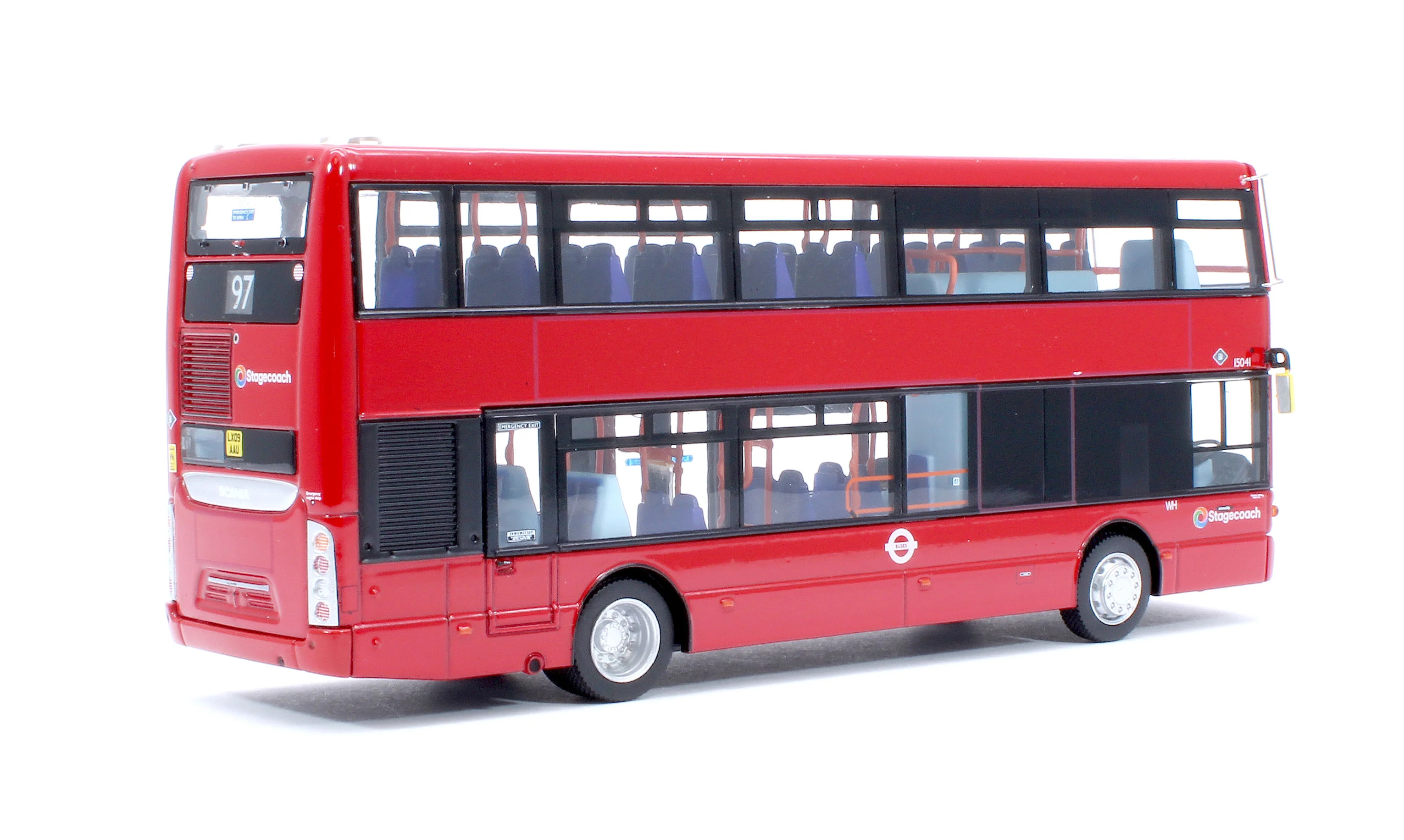 UKBUS0075 Scania OmniCity Stagecoach London 97 Stratford City - Image 3