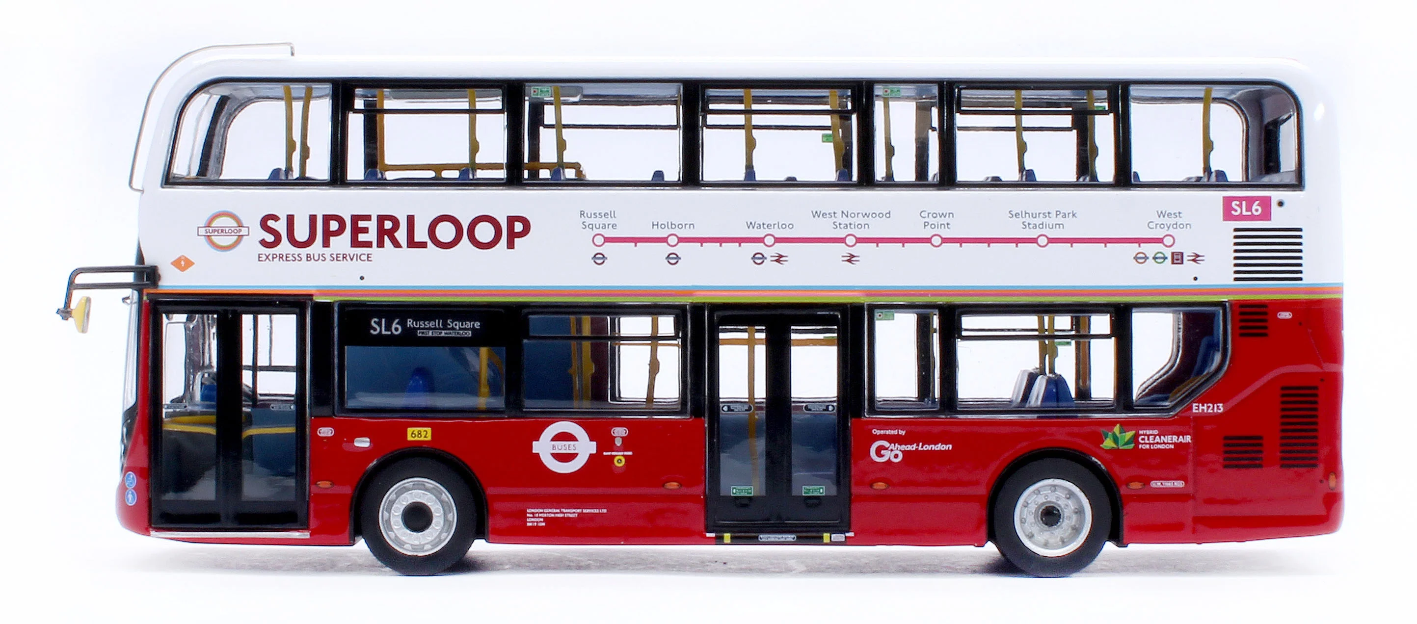 UKBUS0083 ADL Enviro400 MMC Go Ahead London Superloop SL6 - Image 2