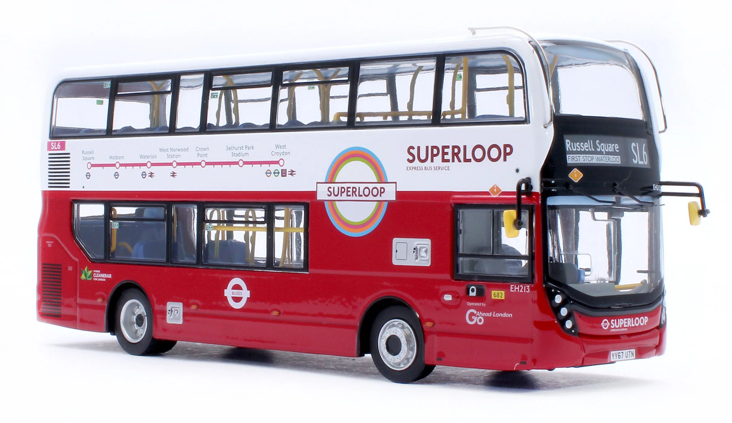 UKBUS0083 ADL Enviro400 MMC Go Ahead London Superloop SL6 - Image 7
