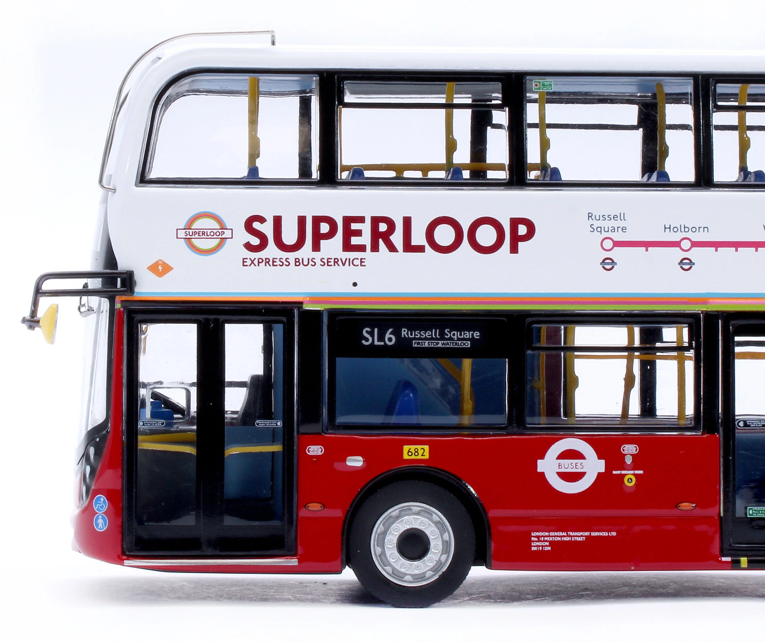 UKBUS0083 ADL Enviro400 MMC Go Ahead London Superloop SL6 - Image 9