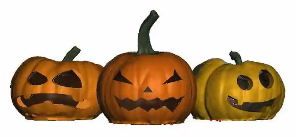 0222-148 N Gauge - Pumpkins Halloween Special - Pack of 6 - Image 2