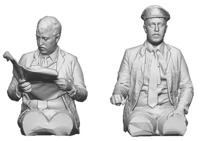 10200-076 OO Gauge Loco Specific Crew - Class 45 Early Crew