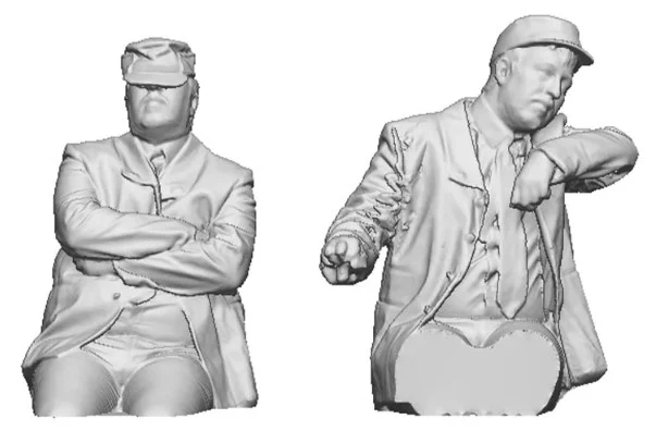 10201-043 O Gauge Loco Specific Crew - Class 45 Late Crew