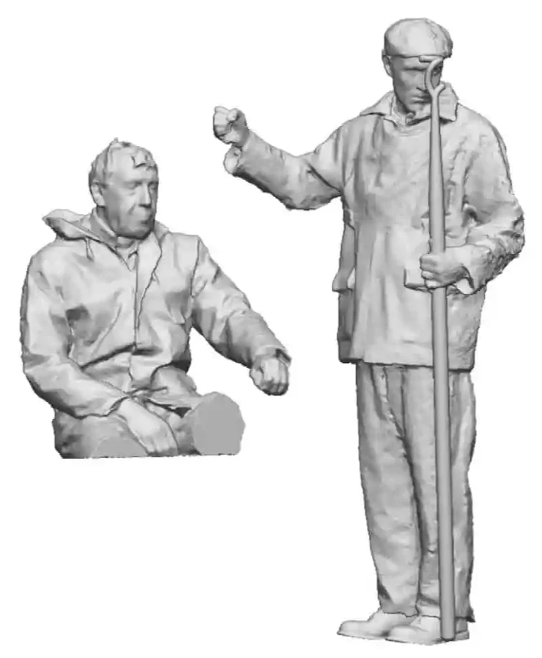 10237-076 OO Gauge Loco Specific Crew - Class 02 BR Crew