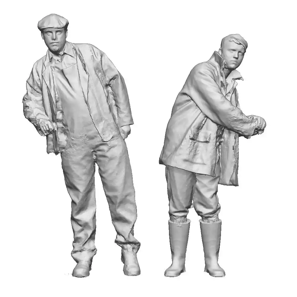 11262-076 OO Gauge Loco Specific Crew - Hawthorn Leslie 0-4-0ST Crew Pack 2