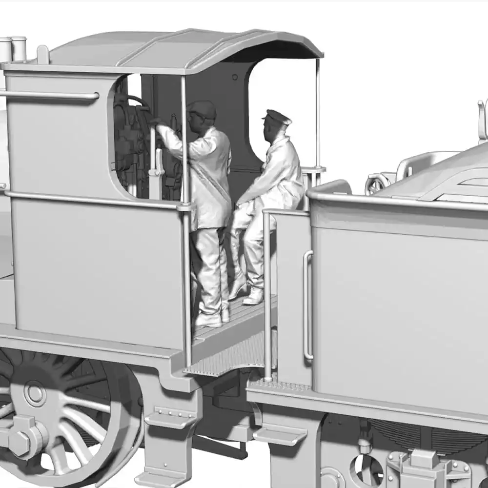 11270-076 OO Gauge Loco Specific Crew - Rapido HR Jones Goods LMS/BR Crew Pack - Image 4