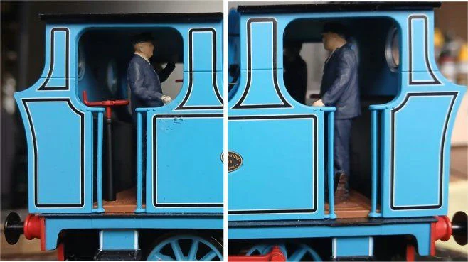 11415-043 O Gauge Loco Specific Crew - Hudswell Clarke 0-6-0 - Image 2