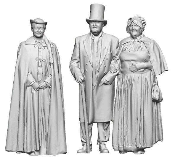 1520-076 OO Gauge 1804-1870 Pioneering - Victorian People Set 1