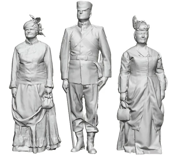 1524-076 OO Gauge 1804-1870 Pioneering - Victorian People Set 5
