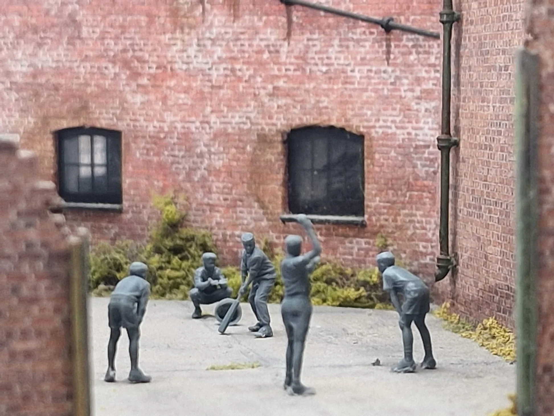 1678-043 O Gauge Town and Country - Street Cricket - Image 2