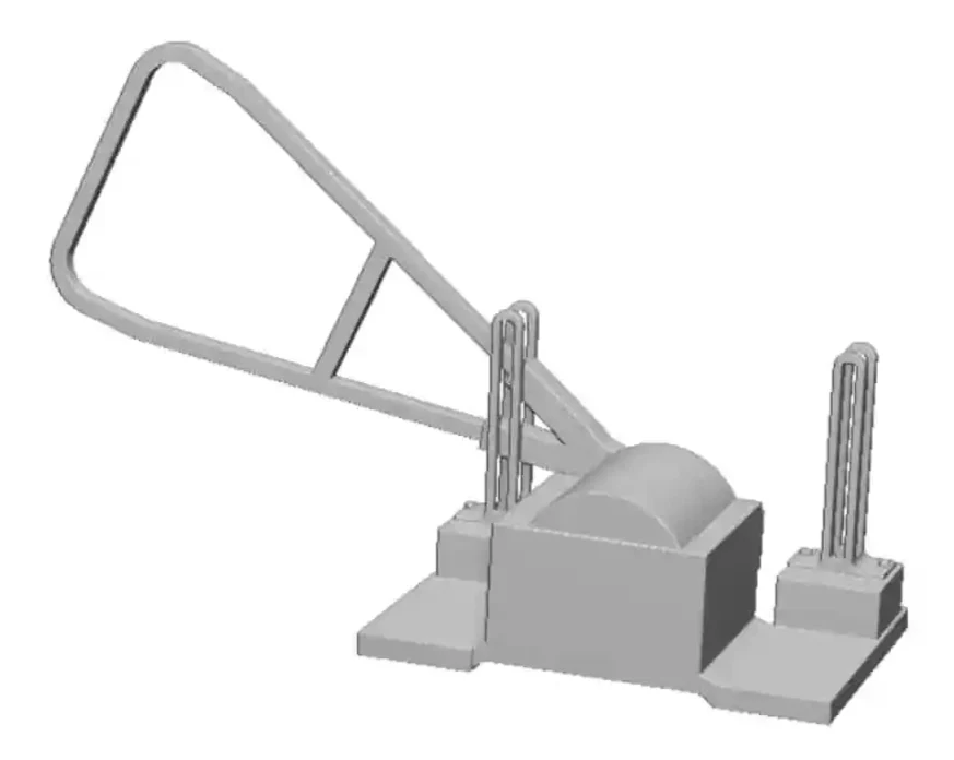 2190-043 O Gauge - Detailing - Manual Switch Stands (x4)