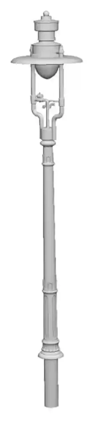 2612-043 O Gauge - Detailing - GWR No1 Circular Column Suggs Lamps x5