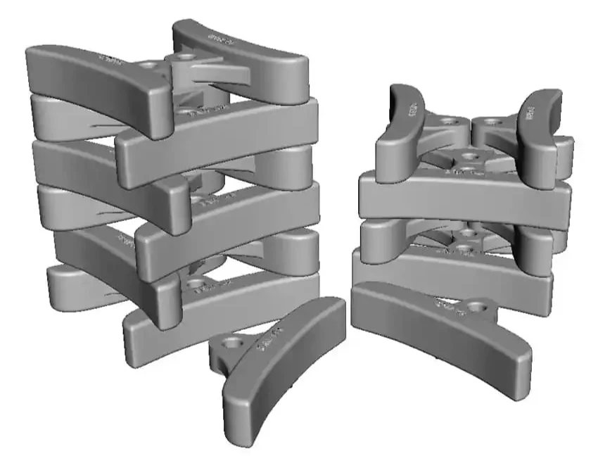 2730-043 O Gauge - Detailing - GWR Loco Brake Blocks