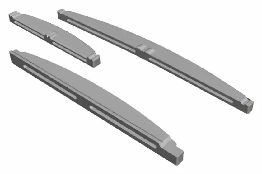 2738-043 O Gauge - Detailing - Assorted Fire Bars (x10)