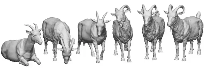 31210-076 OO Gauge - Pets, Wildlife & Livestock - Goats x6