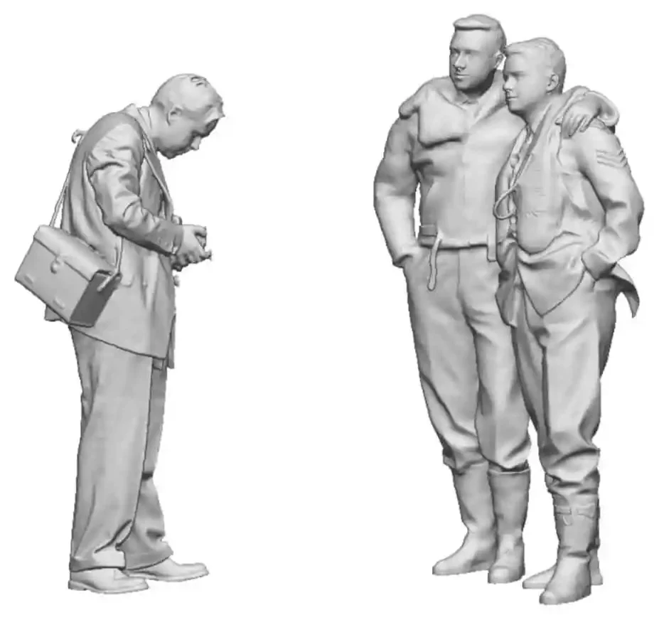 50205-048 1:48 Scale RAF Through the Ages - World War Two - RAF Photographer and Pilots