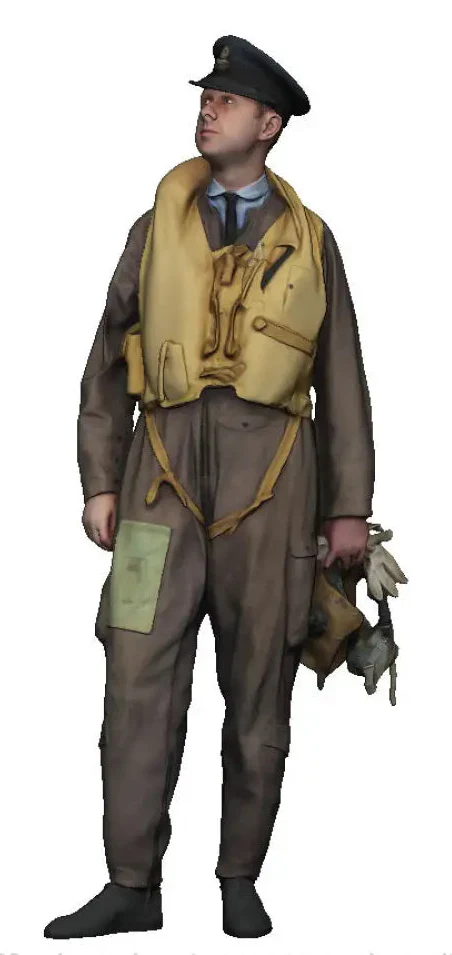 50408-072 1:72 Scale RAF Through the Ages - RAF Meteor Pilot