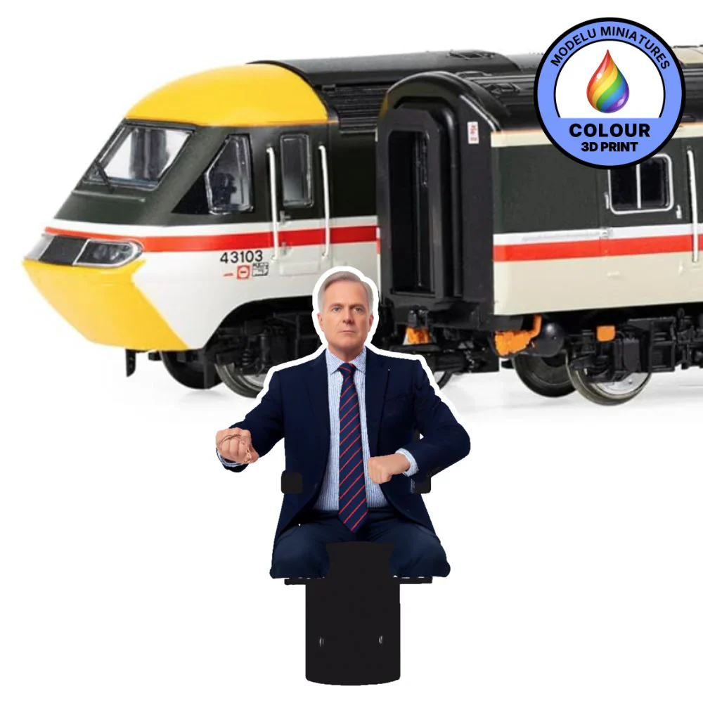 80804-120C TT:120 Gauge Loco Specific Crew x2 - Class 43 HST