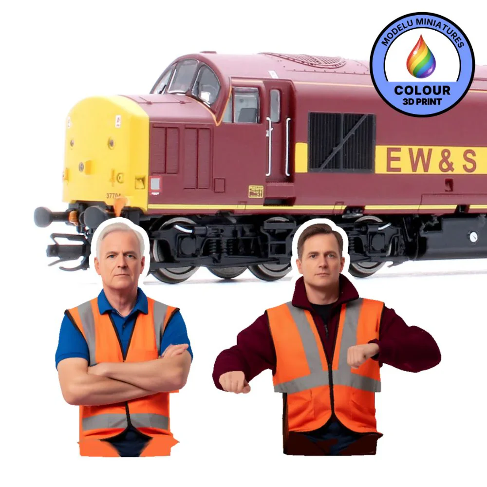 80901-120C TT:120 Gauge Loco Specific Crew - Class 37