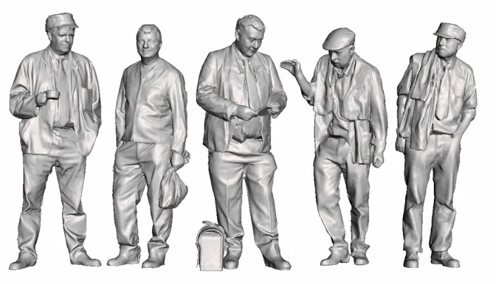 9035-043 O Gauge 1968-1995 British Rail - BR Crew Bundle