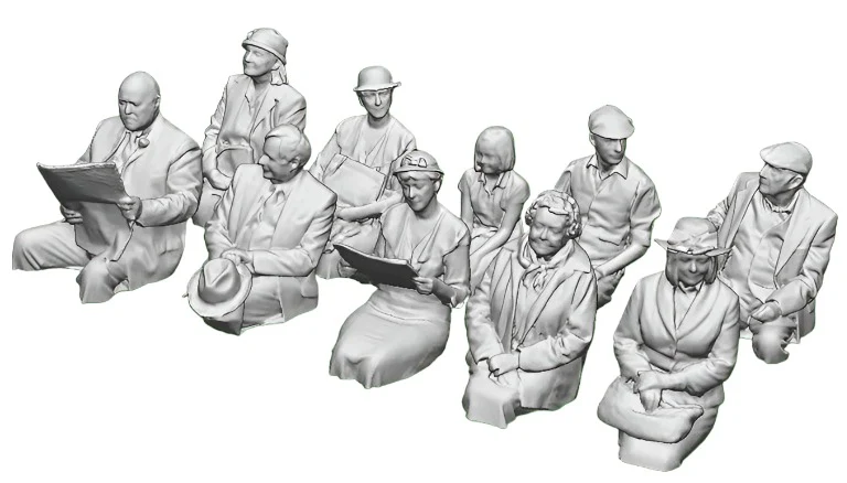 91683-043 O Gauge 1948-1968 British Railways - Passenger Multi-Pack B