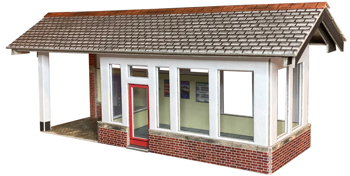 PO323 OO Modern Platform Shelter (Mini Kit) - Image 2