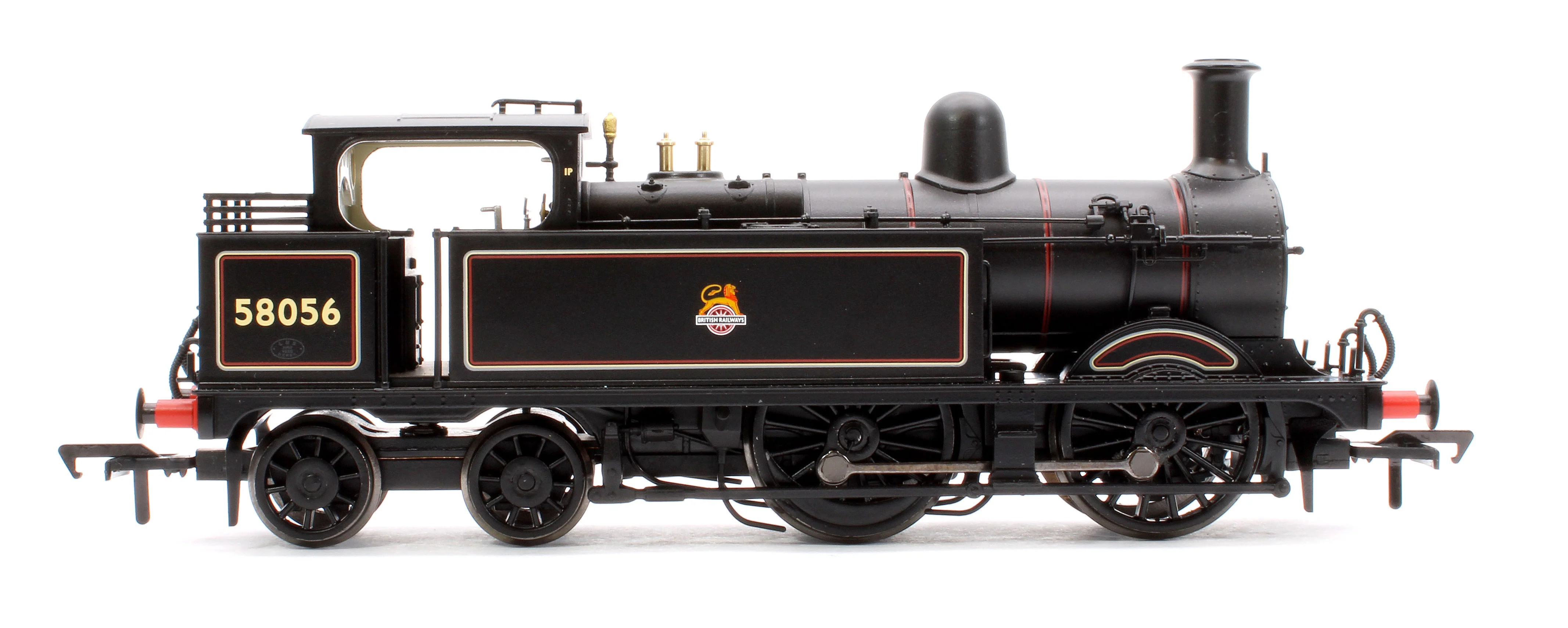 31-742BSF MR 1532 (1P) Tank 58056 BR Lined Black (Early Emblem) Steam Locomotive - DCC Sound - Image 6