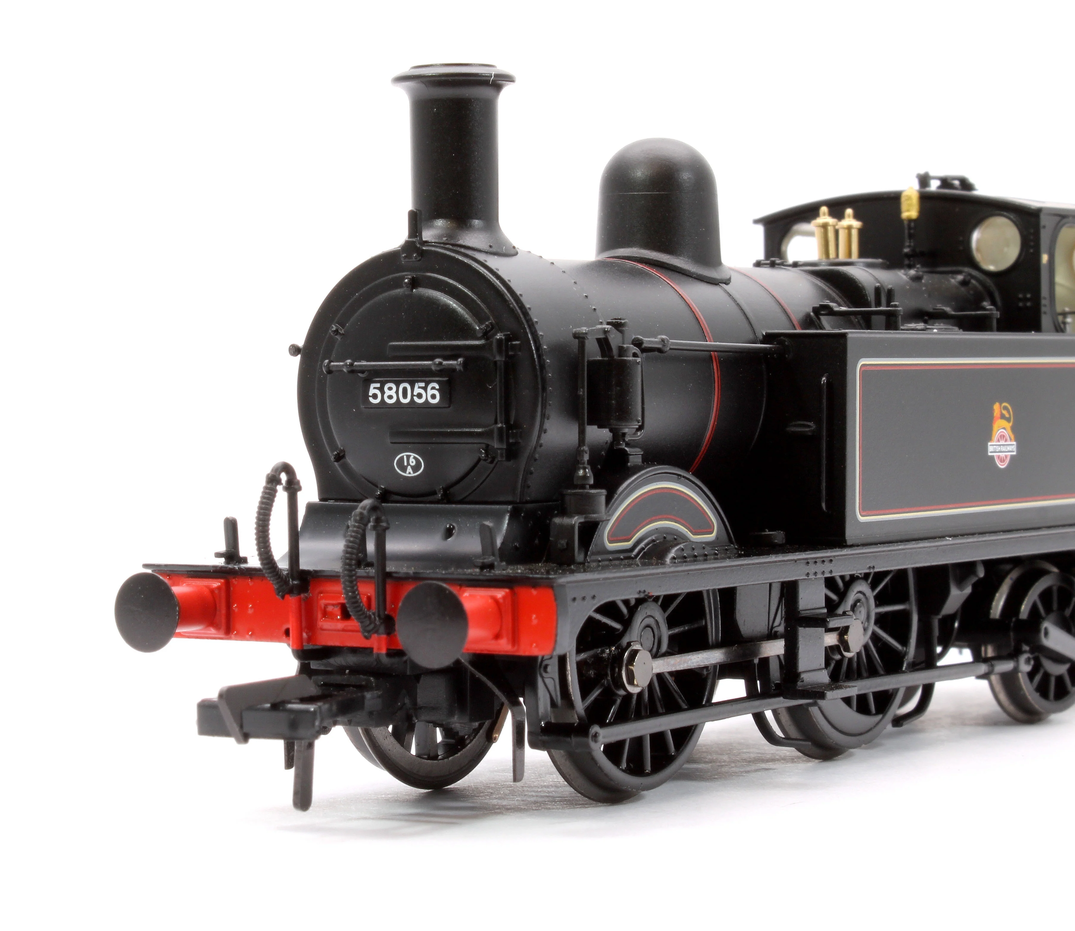 31-742BSF MR 1532 (1P) Tank 58056 BR Lined Black (Early Emblem) Steam Locomotive - DCC Sound - Image 7