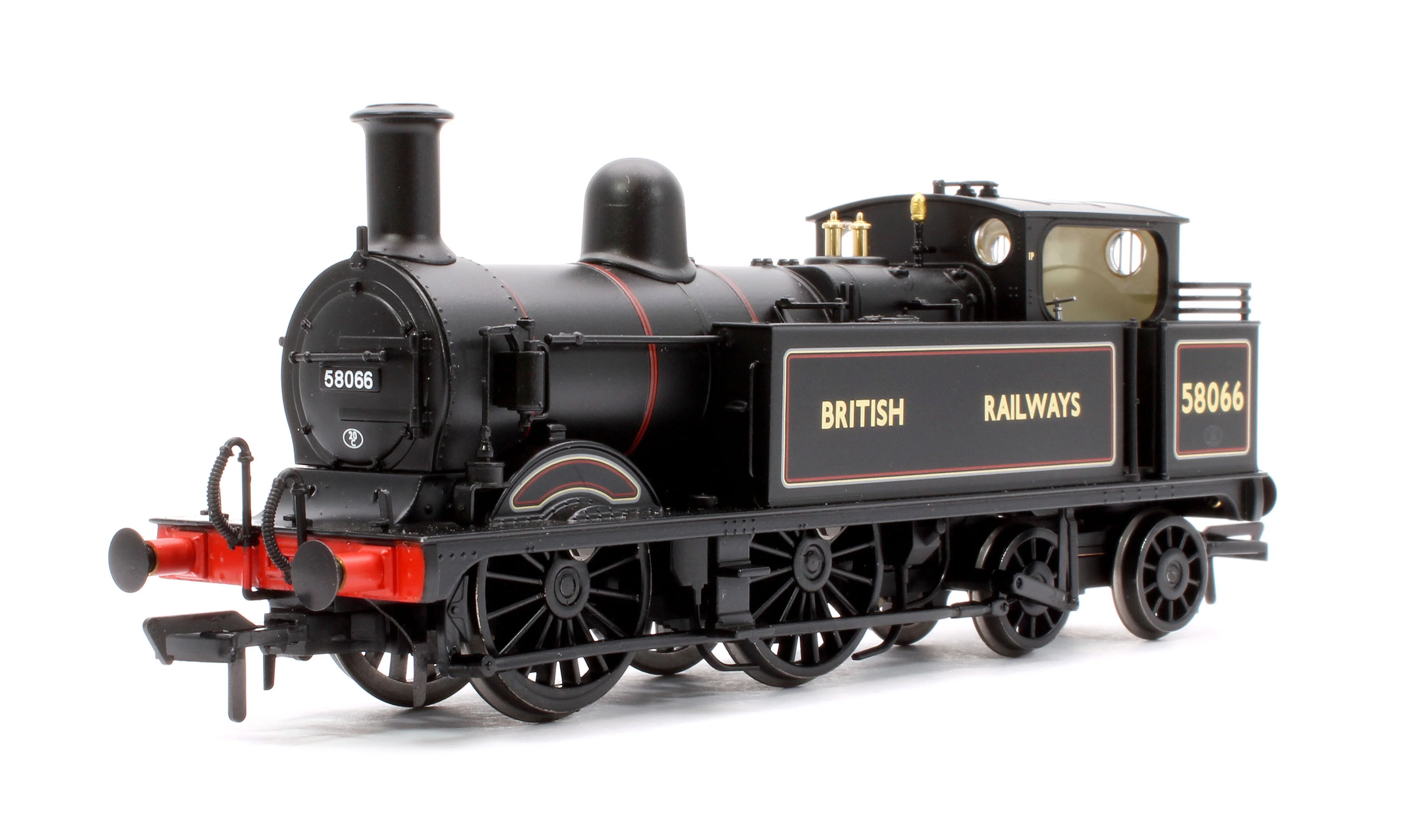 31-743 MR 1532 (1P) Tank 58066 BR Lined Black (British Railways) Steam Locomotive