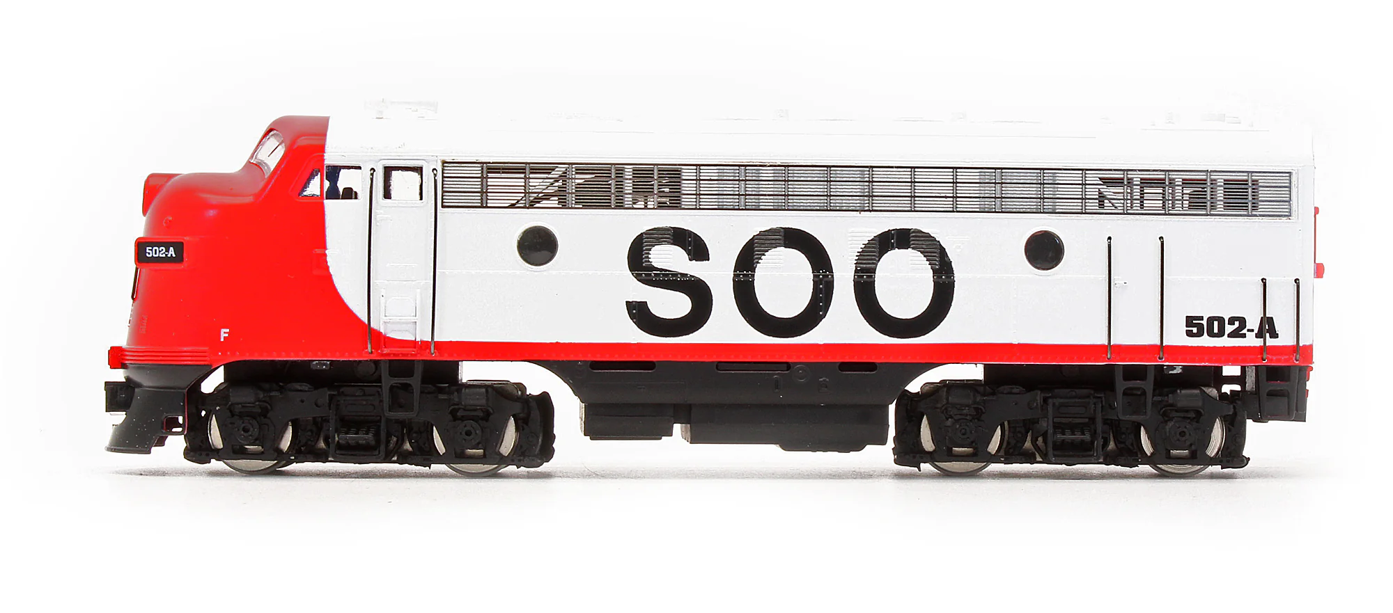 Pre-Owned CB121 MRC F7A Soo Line Diesel Locomotive - Road #502-A - Image 4