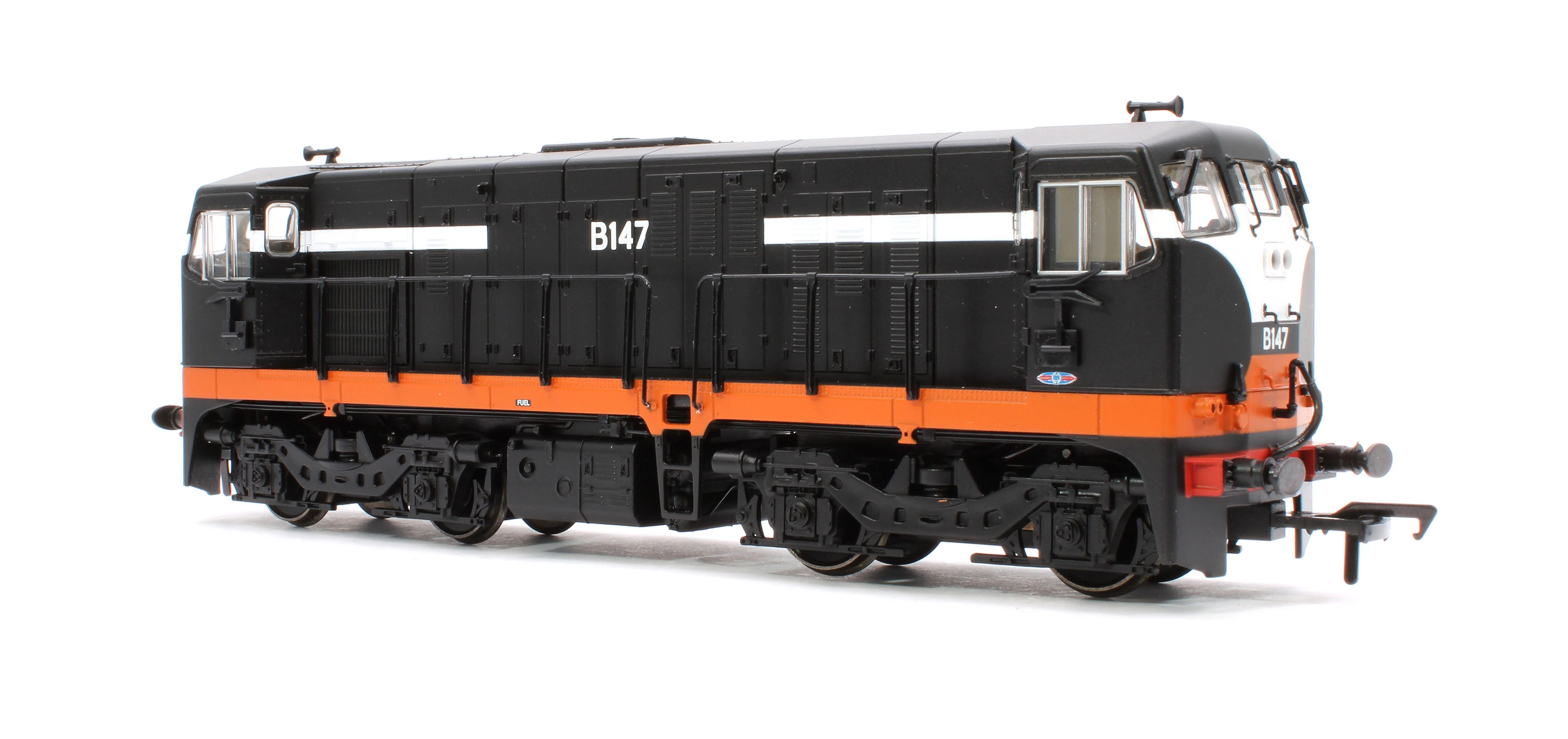 MM0147A Class 141 Córas Iompair Éireann (CIE) Black/Tan No. 147 Diesel Locomotive - Image 2