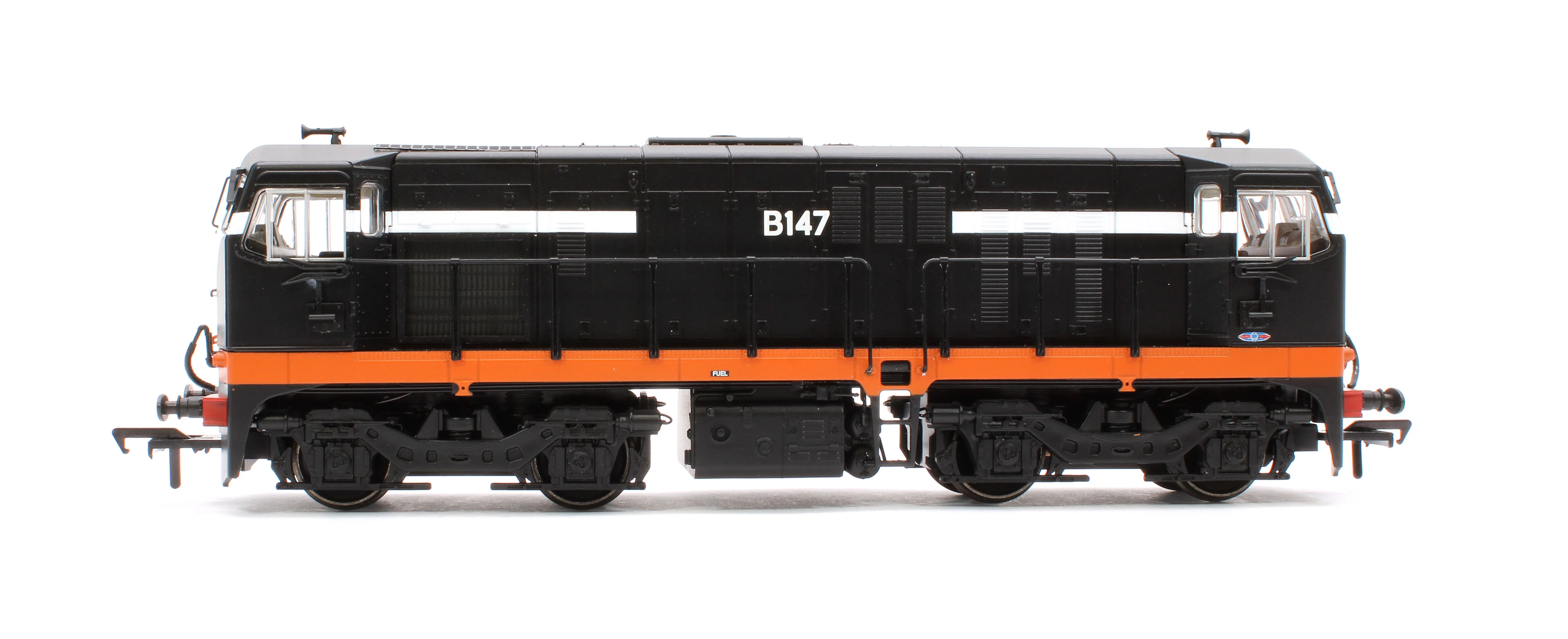 MM0147A Class 141 Córas Iompair Éireann (CIE) Black/Tan No. 147 Diesel Locomotive - Image 5