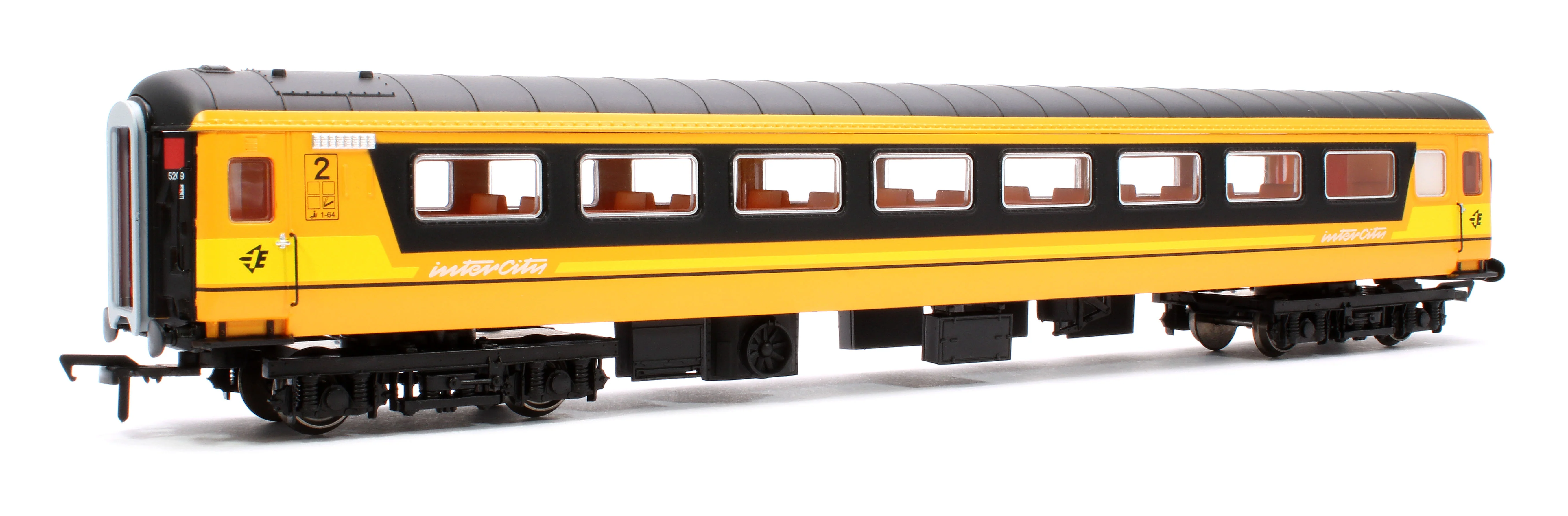 MM5209A MK2D Irish Railways Standard Open Orange & Black - Black Roof - Image 3