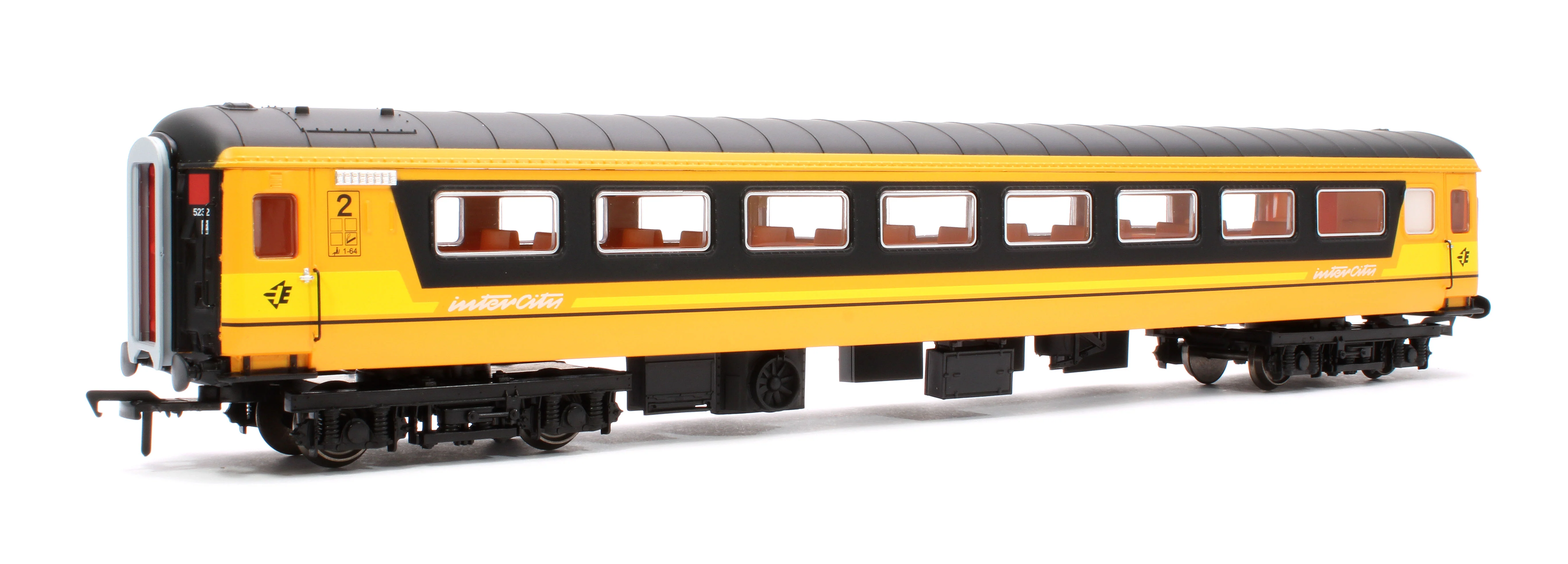 MM5232A MK2D Irish Railways Standard Open Orange & Black - Black Roof - Image 3