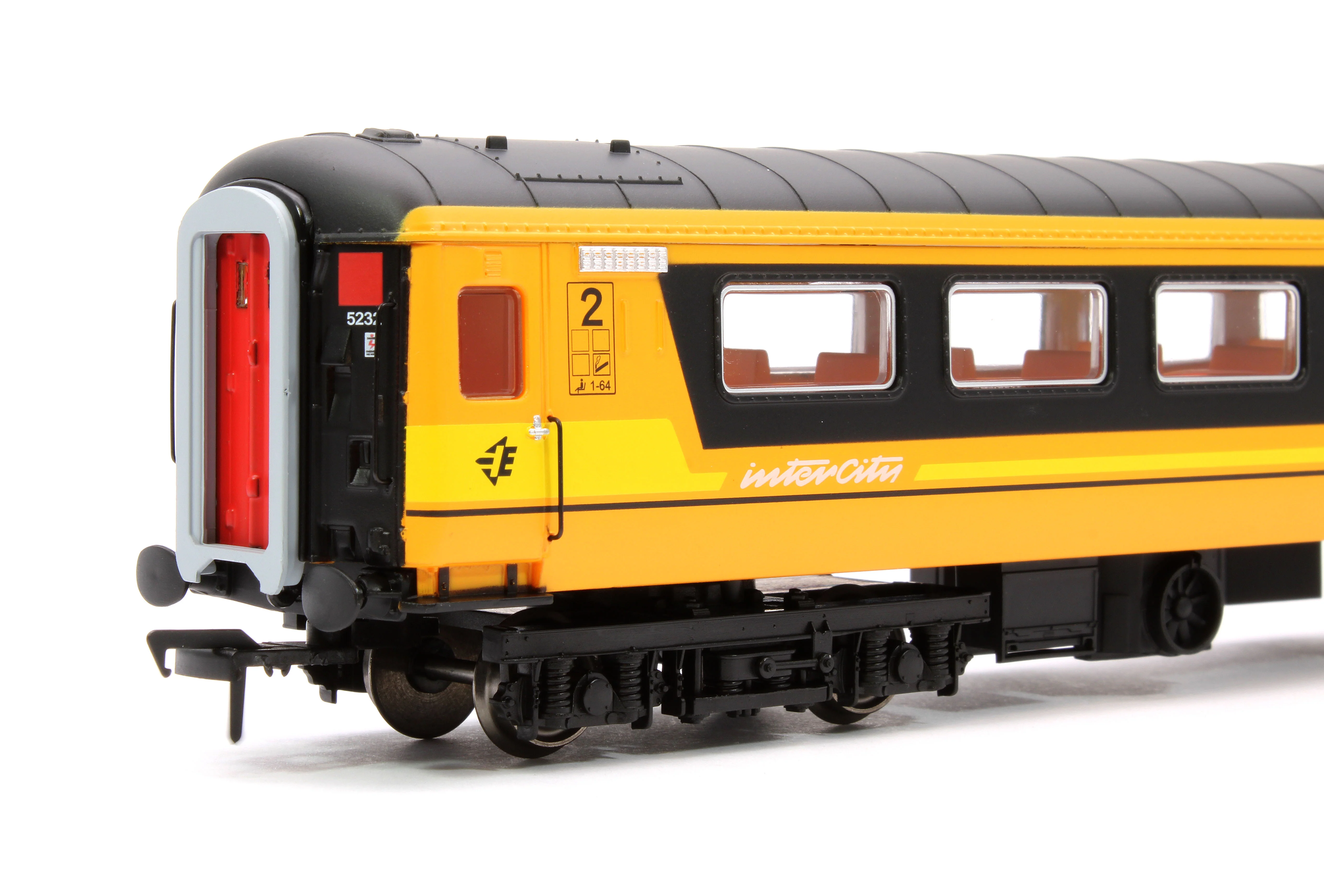 MM5232A MK2D Irish Railways Standard Open Orange & Black - Black Roof - Image 4