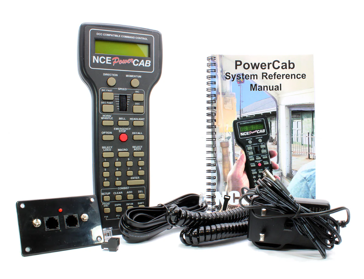 524-042 NCE Power Cab Starter Set (UK Power Supply) DCC Control System