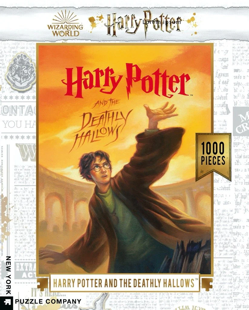 NPZPD1607 Harry Potter "Deathly Hallows", 1000 Piece Jigsaw Puzzle