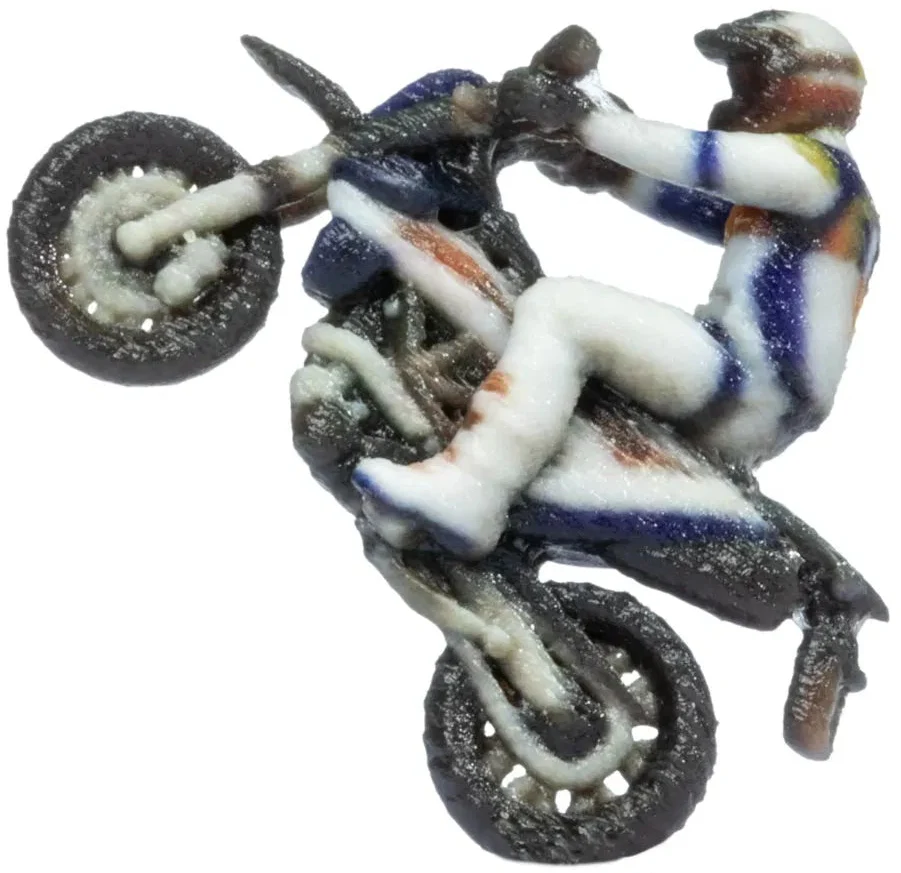 N10906 Motocross Motorbike Wheelie 3D Master Figure