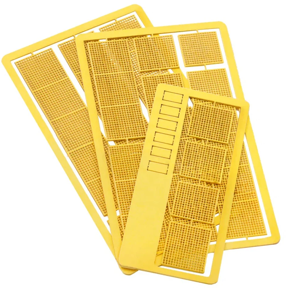 N14297 Step Grid Yellow Laser Cut Minis Kit - HO/OO Scale