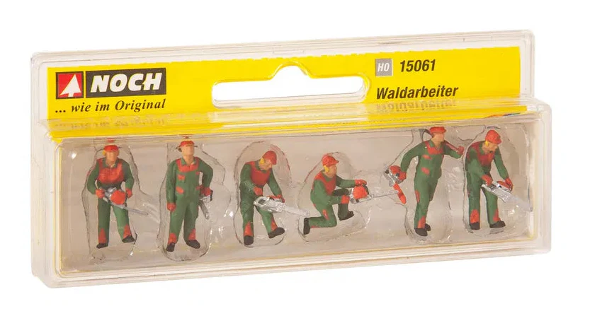 N15061 Forest Workers (6) Figure Set - Image 2
