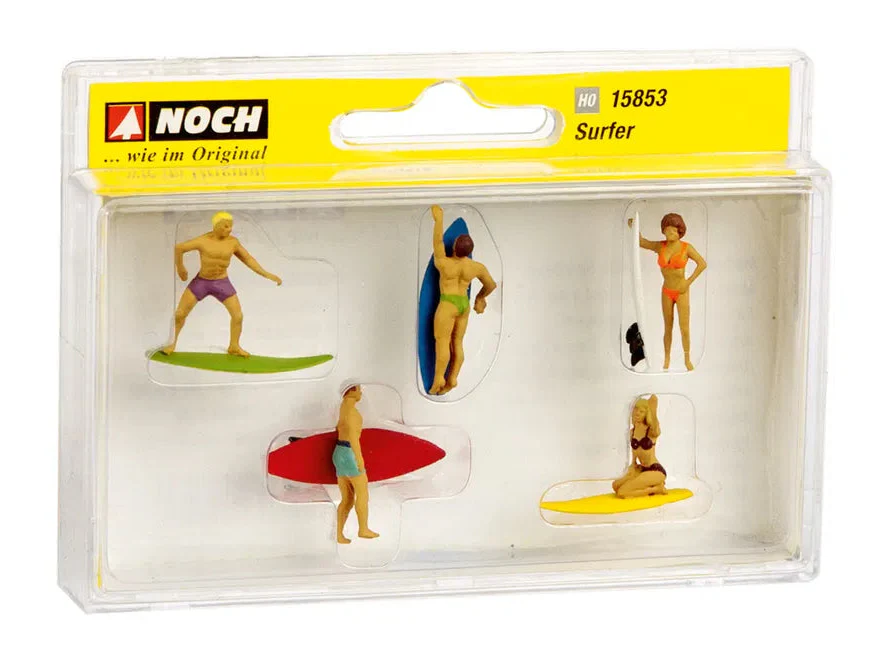 N15853 Noch 15853 Surfers (5) Figure Set - Image 2