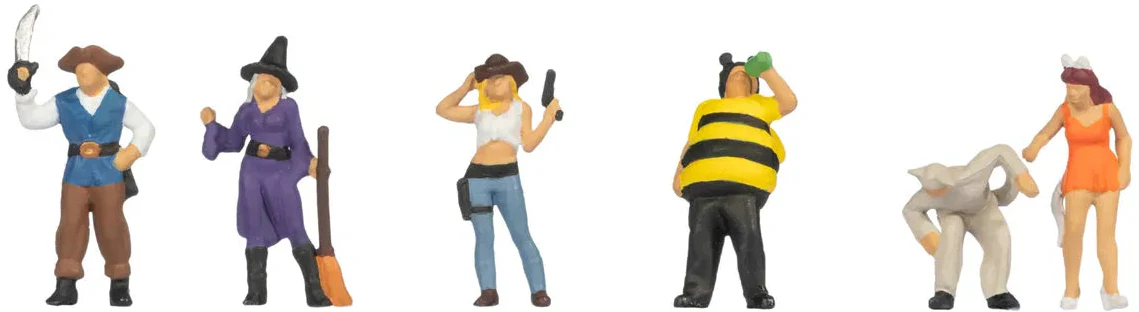 N15859 Carnival/Fancy Dress (6) Figure Set
