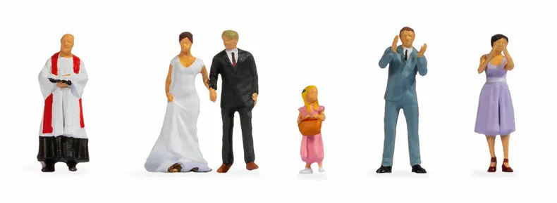 N15862 Wedding Figures (6) Figure Set